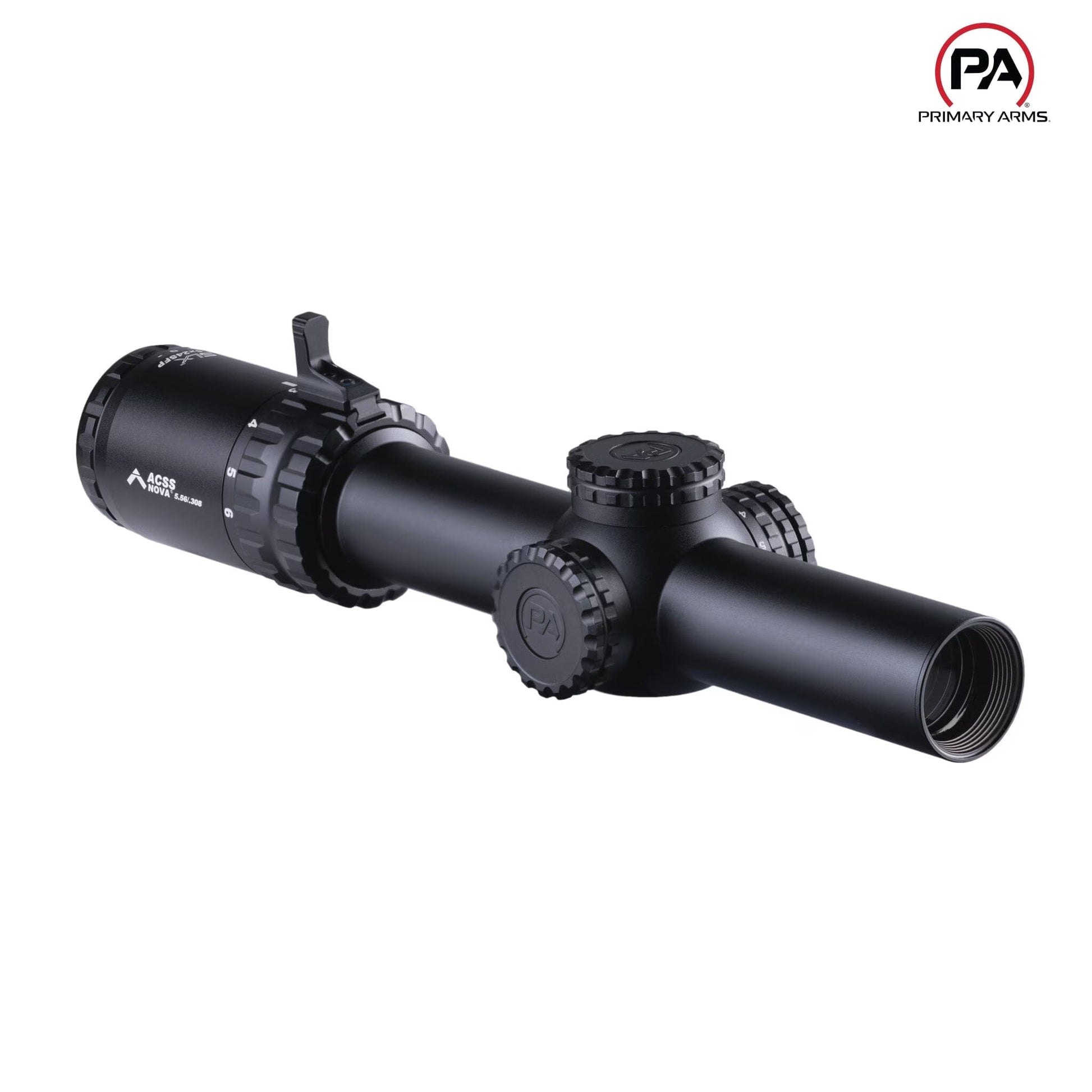 Primary Arms SLx 1-6x24 SFP Rifle Scope Gen IV Illum. Red ACSS Nova 5.56/.308 Fiber Wire Reticle - MPN: 610206 Rifle Scope Primary Arms 