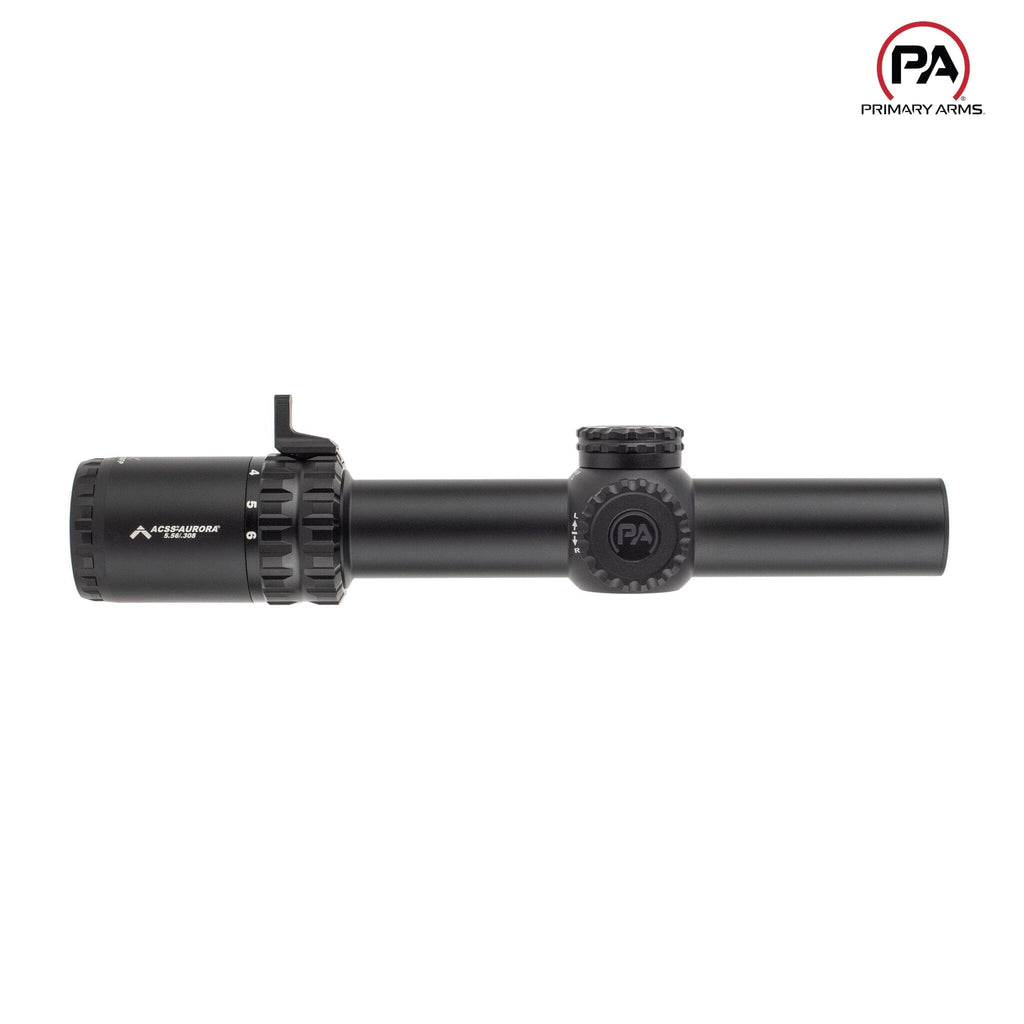 Primary Arms SLx 1-6×24 SFP Riflescope Gen IV - ACSS Aurora Meter Reticle Rifle Scope Primary Arms 