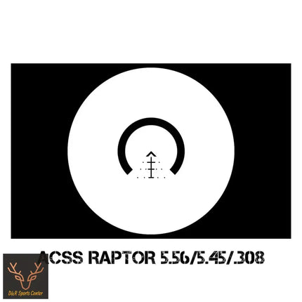 Primary Arms SLx 1-8x24 Rifle Scope ACSS RAPTOR 5.56/5.45/.308 Reticle LPVO Rifle Scope Primary Arms 