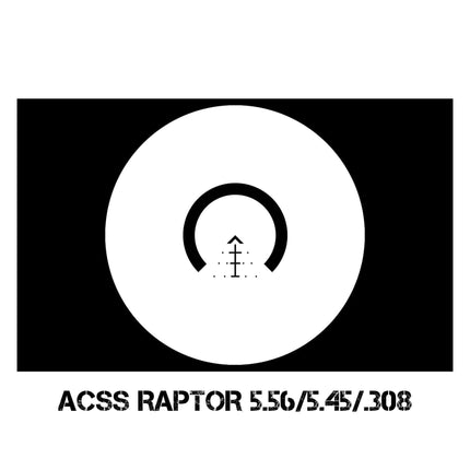 Primary Arms SLx 1-8x24 Rifle Scope ACSS RAPTOR 5.56/5.45/.308 Reticle LPVO Rifle Scope Primary Arms 