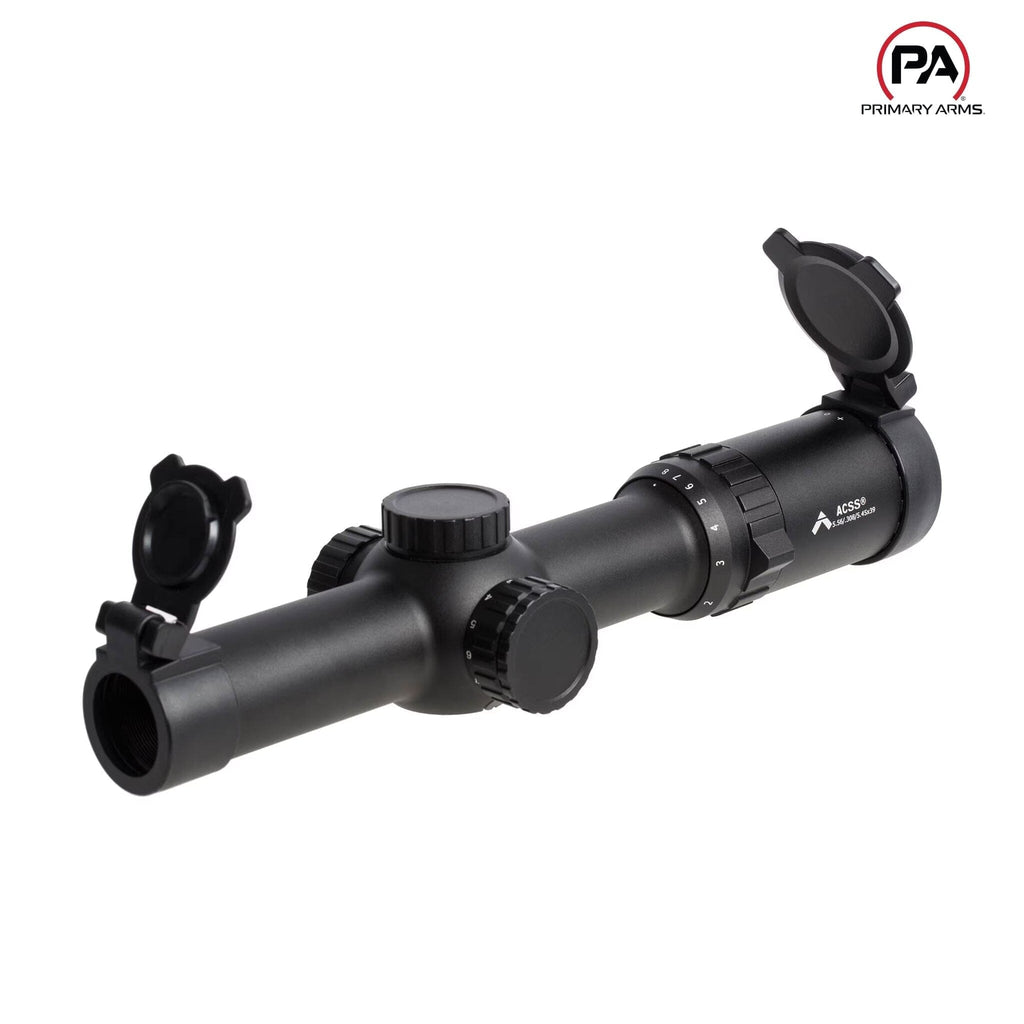 Primary Arms SLx 1-8x24 Riflescope - ACSS 5.56/5.45/.308 Reticle Rifle Scope Primary Arms 
