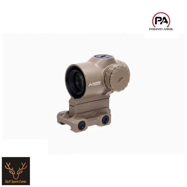 Primary Arms SLx 1X MicroPrism Scope Red ACSS Cyclops Reticle Gen II FDE - MPN: 710048 Prism Scope Primary Arms 