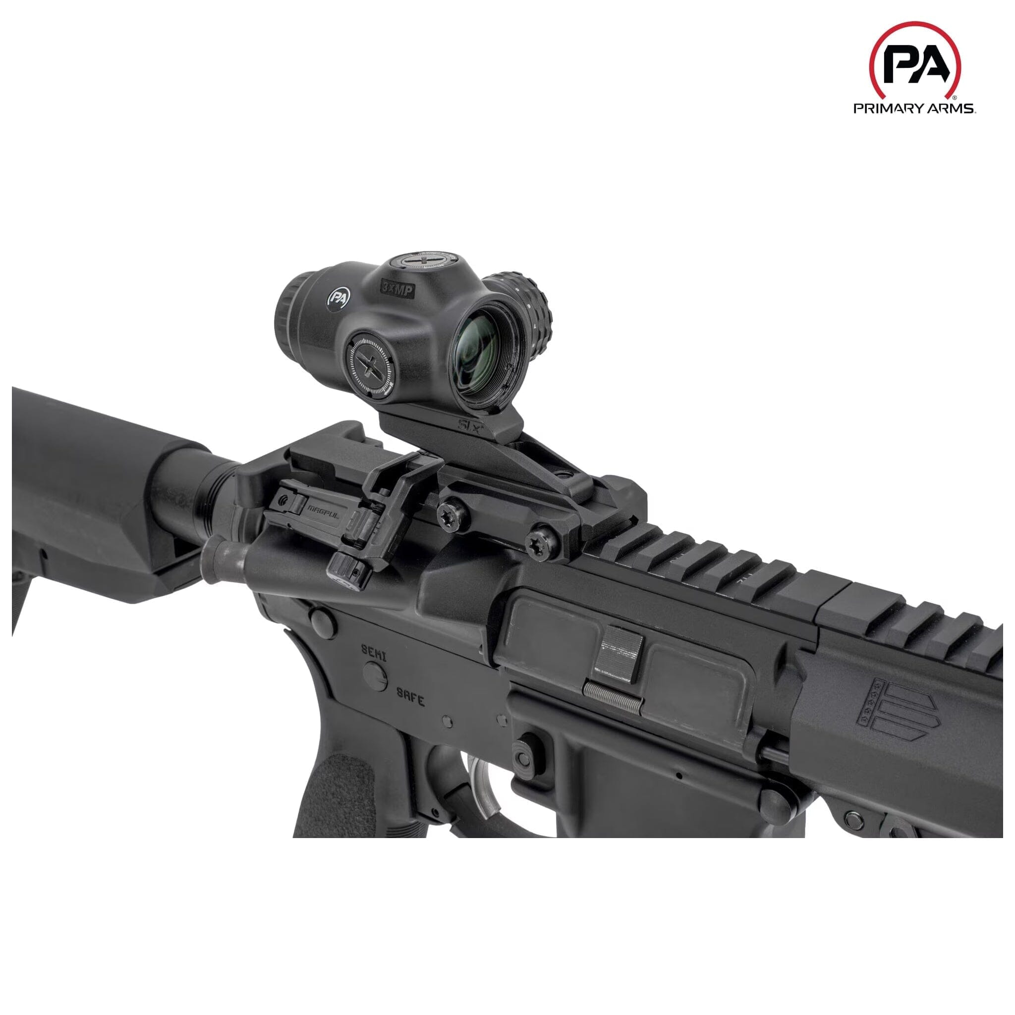 Primary Arms SLx 3x MicroPrism Scope - Green ACSS Raptor 7.62x39/.300BLK Yard Reticle Prism Scope Primary Arms 