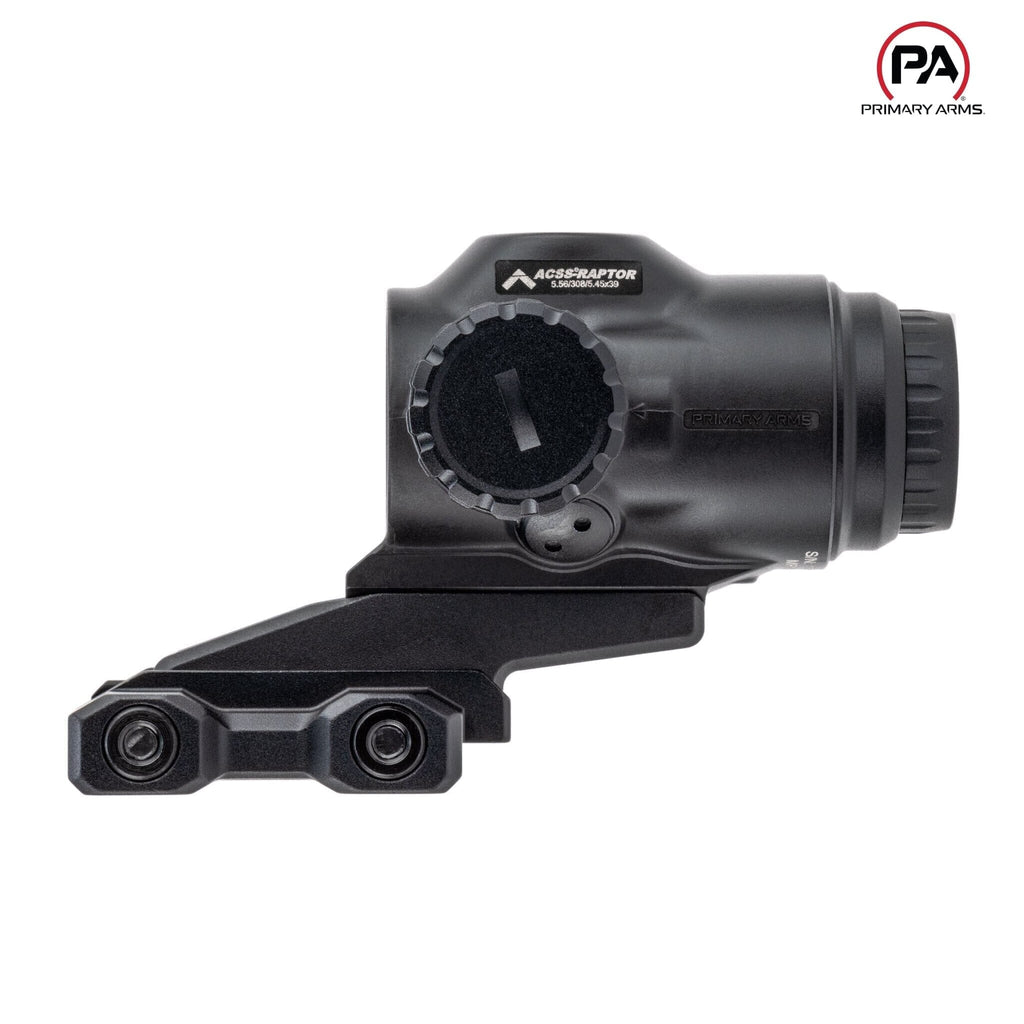 Primary Arms SLx 3x MicroPrism Scope - Red ACSS Raptor 5.56/.308 Meter Reticle - Black Prism Scope Primary Arms 