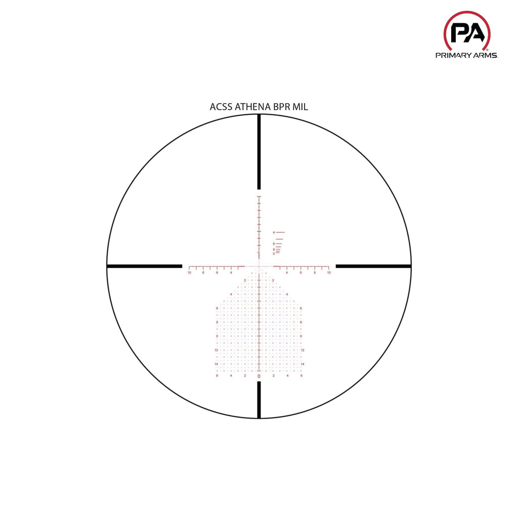 Primary Arms SLx 5-25x56 FFP Riflescope - ACSS Athena BPR MIL Reticle Rifle Scope Primary Arms 
