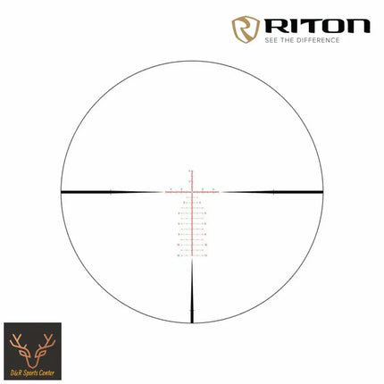 Riton Optics 3 Conquer 6-24x50 Rifle Scope Illum. MPSR Reticle 3C624LFI23 Rifle Scope Riton Optics 