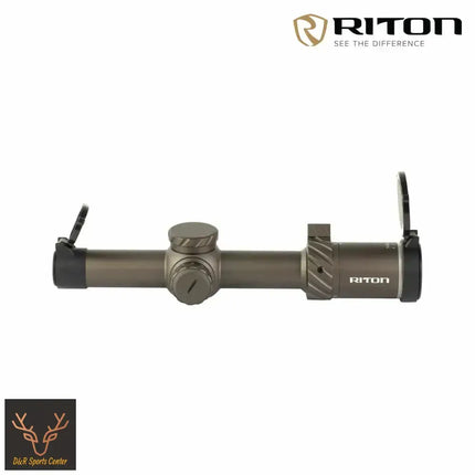 Riton Optics 3 Tactix 1-8x24 Rifle Scope Illum. OT Reticle FDE 3T18ASIFDE23 LPVO Rifle Scope Riton Optics 