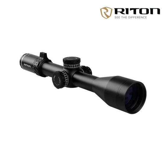 Riton Optics 5 Conquer 4-28x56 Rifle Scope Illum. TPSR (MRAD) Reticle 5C428LFI23 Rifle Scope Riton Optics 