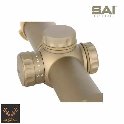 SAI Optics SAI 6 1-6x24mm Rifle Scope .308/7.62 Crosshair Reticle RNG16-T170-C20 LPVO Rifle Scope SAI Optics 