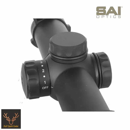 SAI Optics SAI 6 1-6x24mm Rifle Scope No RAF Reticle RNG16-BK22-MB1 LPVO Rifle Scope SAI Optics 