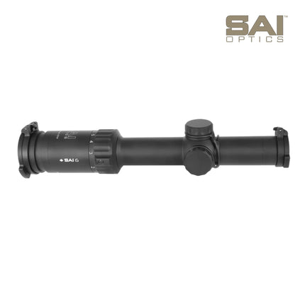 SAI Optics SAI 6 1-6x24mm Rifle Scope No RAF Reticle RNG16-BK22-MB1 LPVO Rifle Scope SAI Optics 