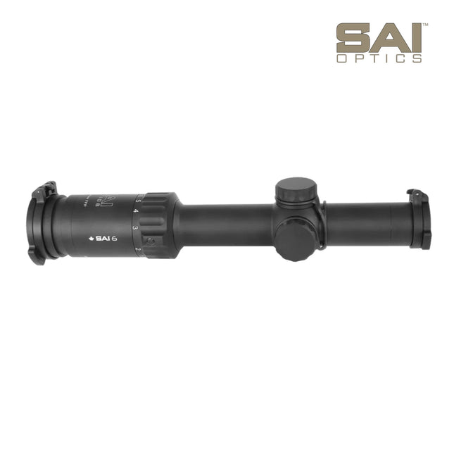 SAI Optics SAI 6 1-6x24mm Rifle Scope No RAF Reticle RNG16-BK22-MB1 LPVO Rifle Scope SAI Optics 