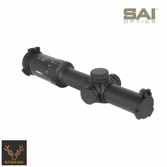 SAI Optics SAI 6 1-6x24mm Rifle Scope RAF Reticle RNG16-BK22-MA1 LPVO Rifle Scope SAI Optics 