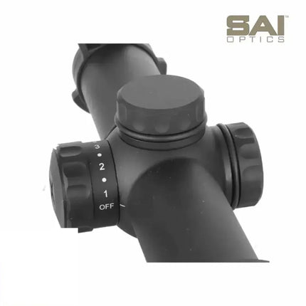 SAI Optics SAI 6 1-6x24mm Rifle Scope RAF Reticle RNG16-BK22-MA1 LPVO Rifle Scope SAI Optics 