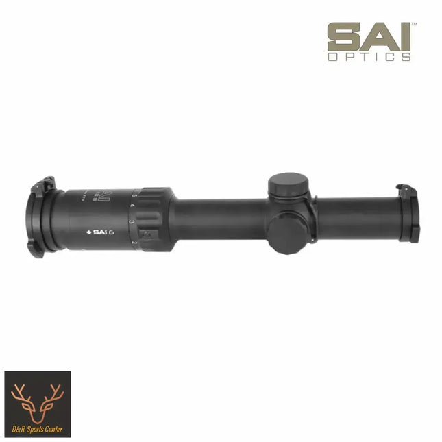 SAI Optics SAI 6 1-6x24mm Rifle Scope RAF Reticle RNG16-BK22-MA1 LPVO Rifle Scope SAI Optics 