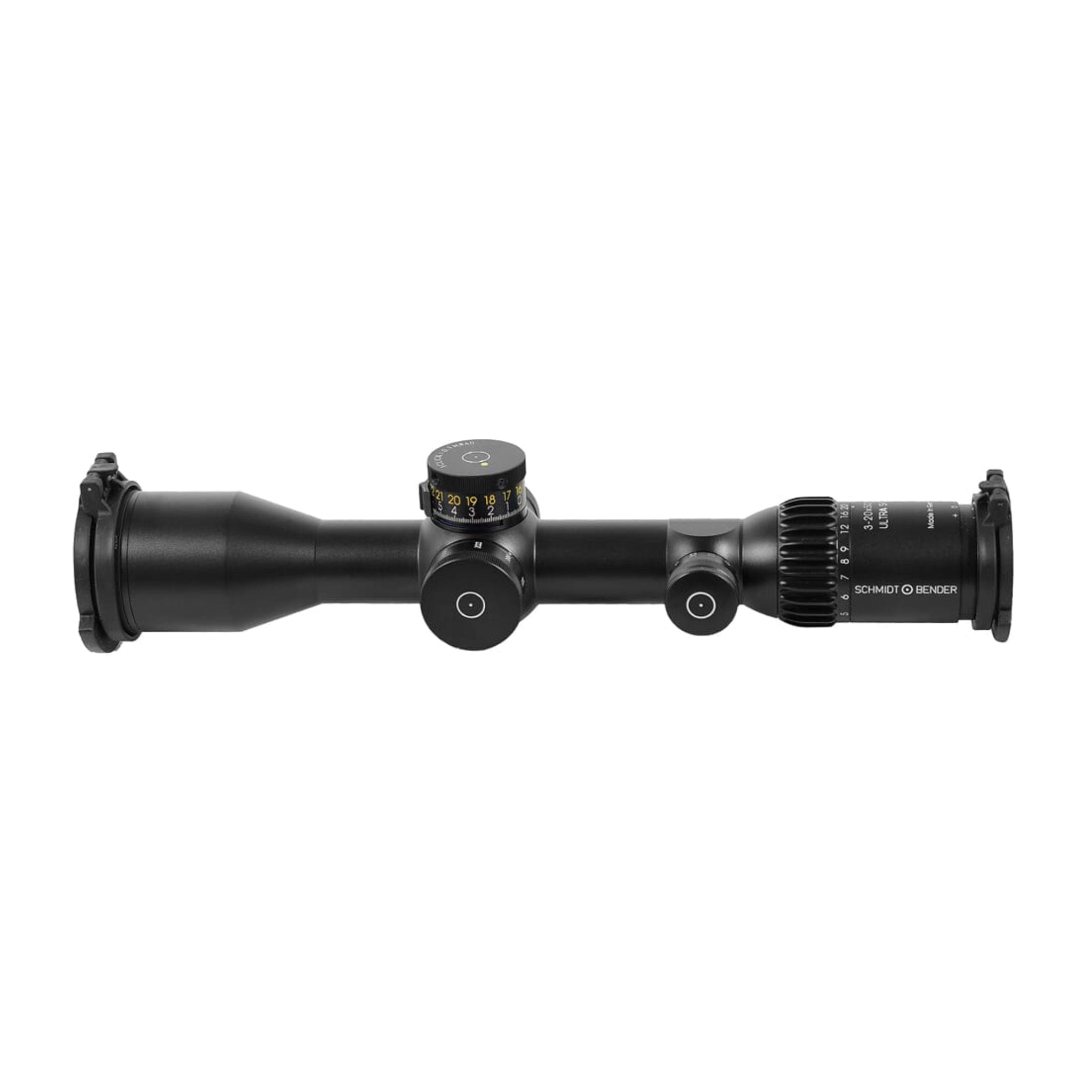 Schmidt & Bender PM II 3–20×50 Ultra Short Riflescope DT II+ MTC LT / ST II ZC LT P4FL Reticle - 667-911-972-M2-I5 Rifle Scope Schmidt & Bender 