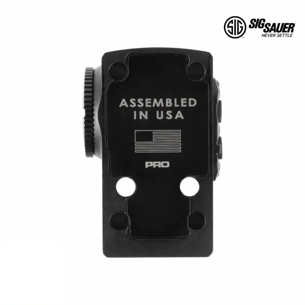 Sig Sauer ROMEO-X Pro Red Dot Sight - 2 MOA Dot, Enclosed Emitter, Black - SORX1000 Pistol Dot Sight SIG Sauer 