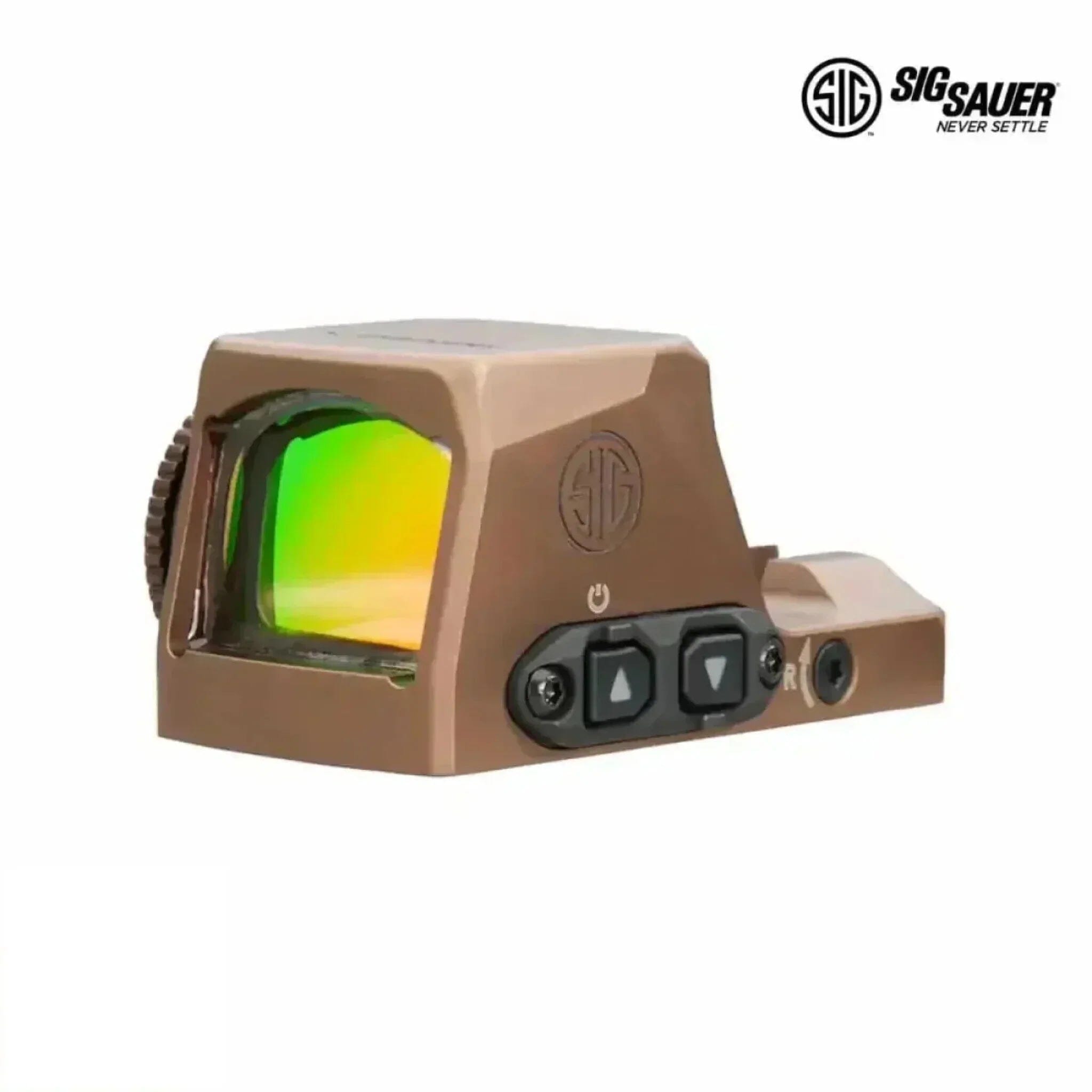 SIG Sauer ROMEO-X PRO Red Dot Sight Circle Dot FDE, SKU SORX1002