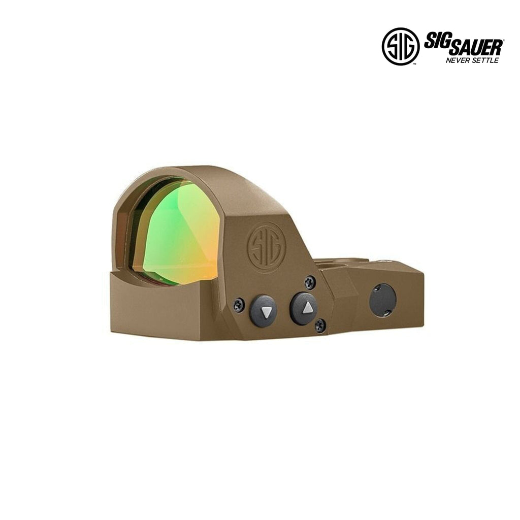 SIG Sauer ROMEO1PRO Reflex Red Dot Sight - 6 MOA Dot - FDE Red Dot Sight SIG Sauer 