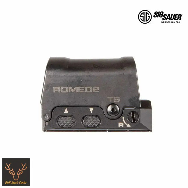 SIG Sauer ROMEO2 Reflex Red Dot Sight 6 MOA Dot Reticle SOR21600 Red Dot Sight SIG Sauer 