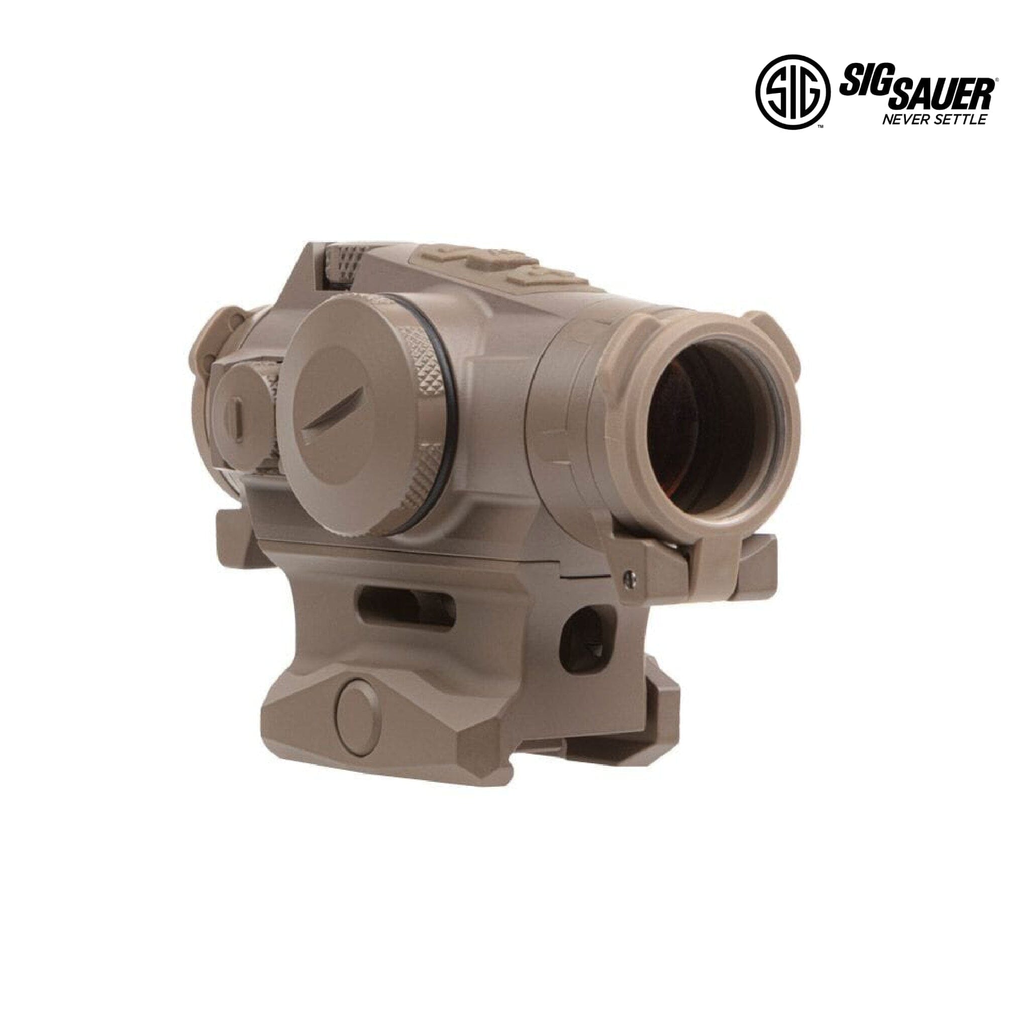 SIG Sauer ROMEO4T-PRO Red Dot Sight Quad Ballistic Circle Dot FDE, product image 2