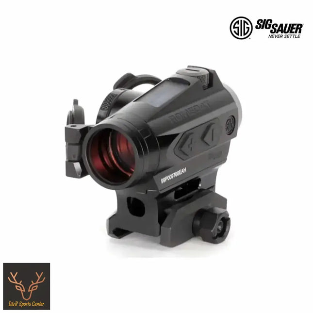 SIG Sauer ROMEO4T Red Dot Sight 1 MOA Ballistic Circle Plex Reticle Black SOR43032 Red Dot Sight SIG Sauer 