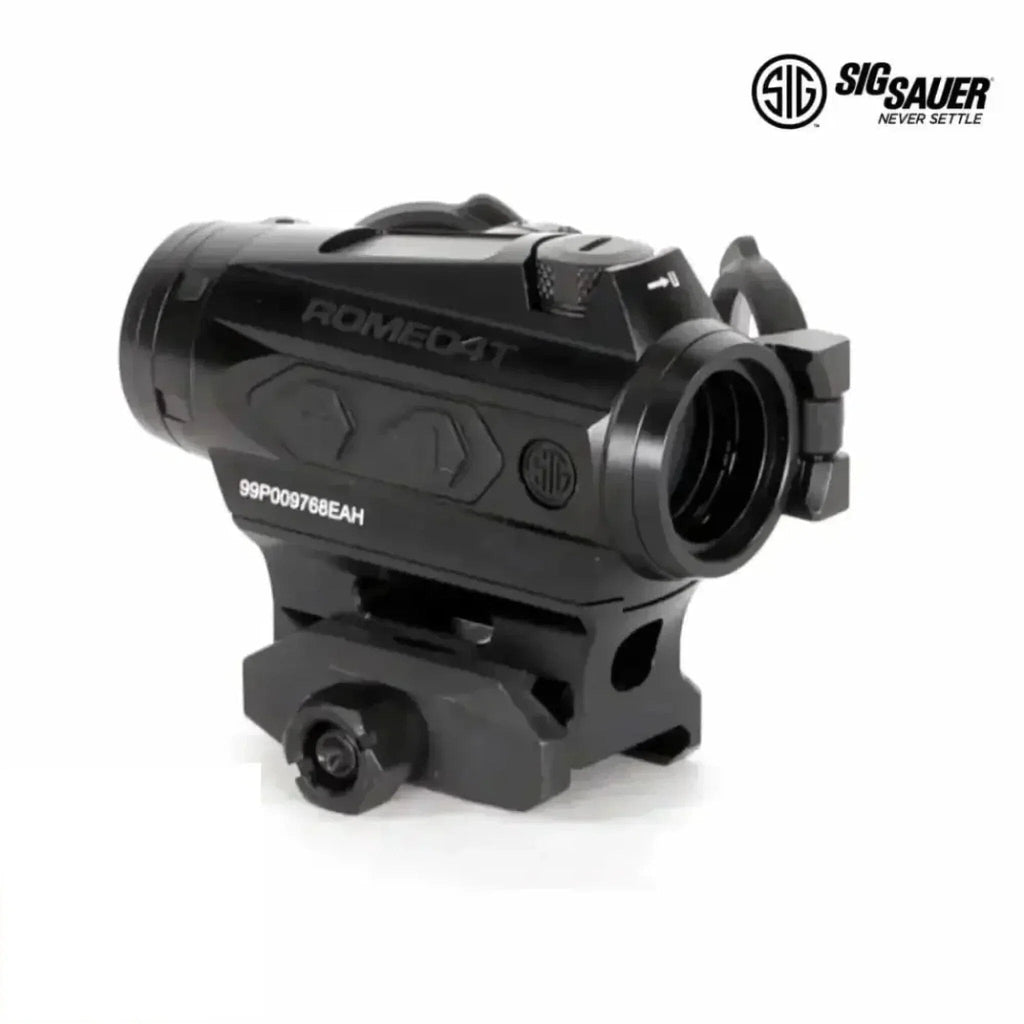 SIG Sauer ROMEO4T Red Dot Sight - 2 MOA Ballistic Circle Dot - Black Red Dot Sight SIG Sauer 