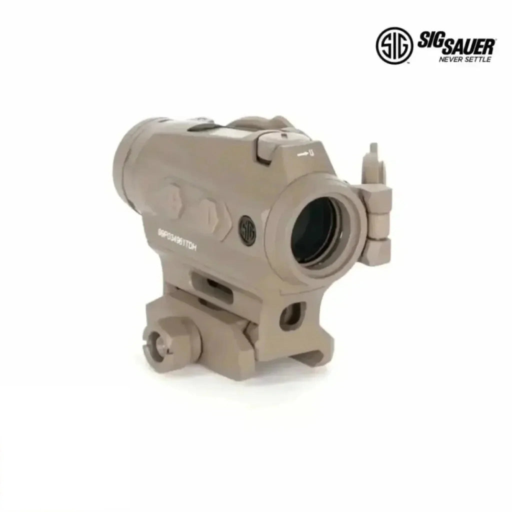 SIG Sauer ROMEO4T Red Dot Sight - 2 MOA Ballistic Circle Dot - FDE Red Dot Sight SIG Sauer 
