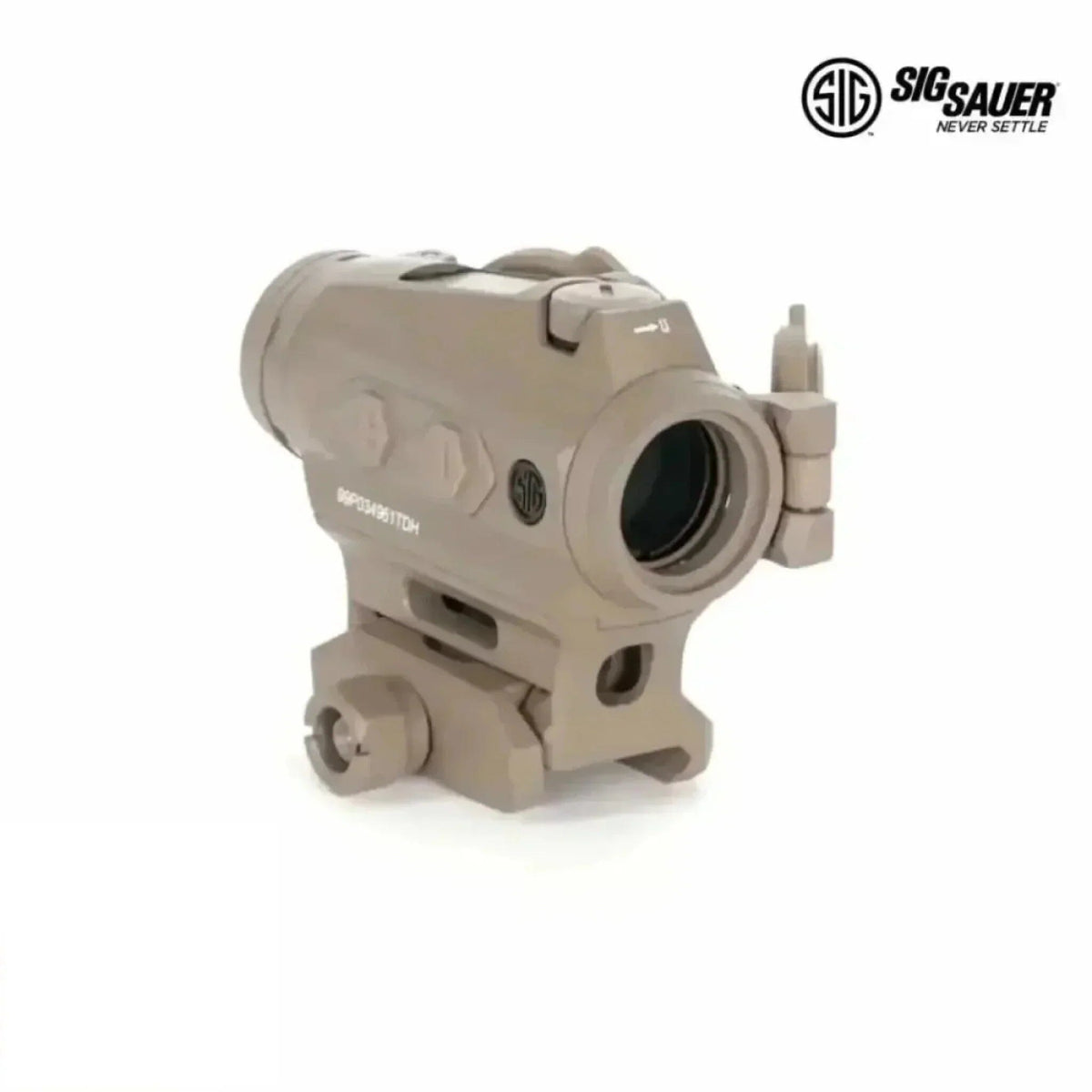 SIG Sauer ROMEO4T Red Dot Sight 2 MOA Ballistic Circle Dot FDE, product image 3