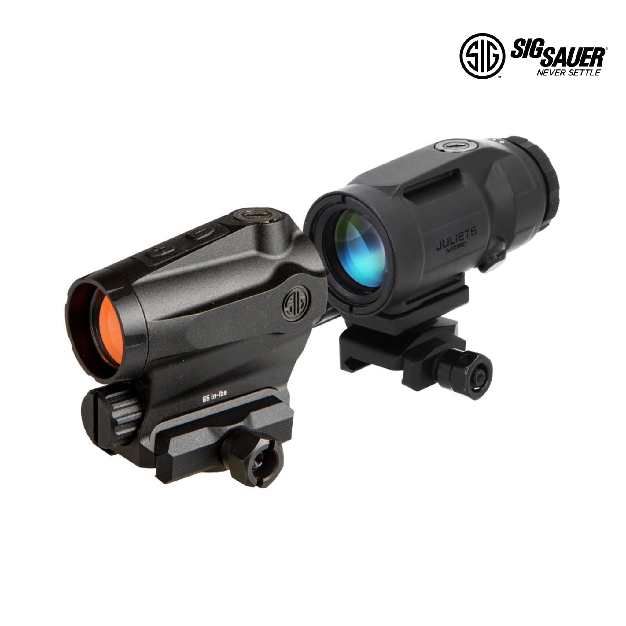 SIG Sauer ROMEO5XDR Gen II Red Dot Sight & JULIET5 Micro 5x Magnifier Combo, SKU SORJ5X201