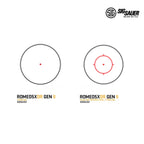 SIG Sauer ROMEO5XDR Gen II Red Dot Sight Circle Dot, product image 5