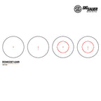 SIG Sauer ROMEO8T-AMR Red Dot Sight Quad Ballistic Circle Dot 2.0, product image 6