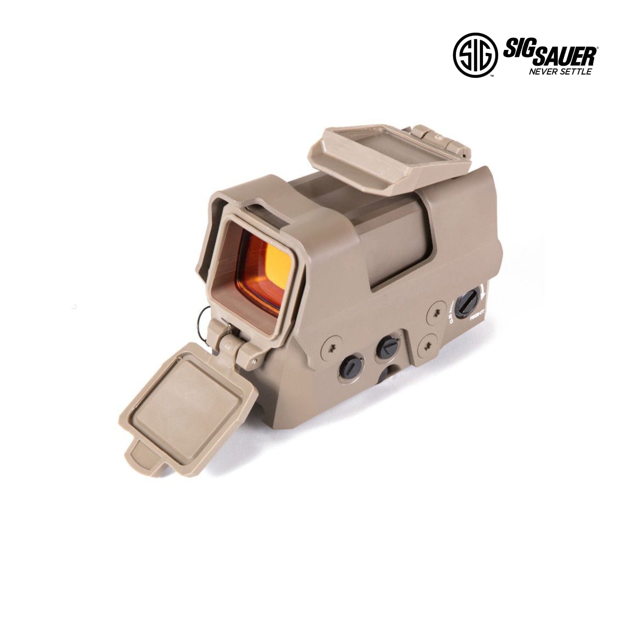 SIG Sauer ROMEO8T Red Dot Sight Ballistic Circle Dot FDE, SKU SOR81003