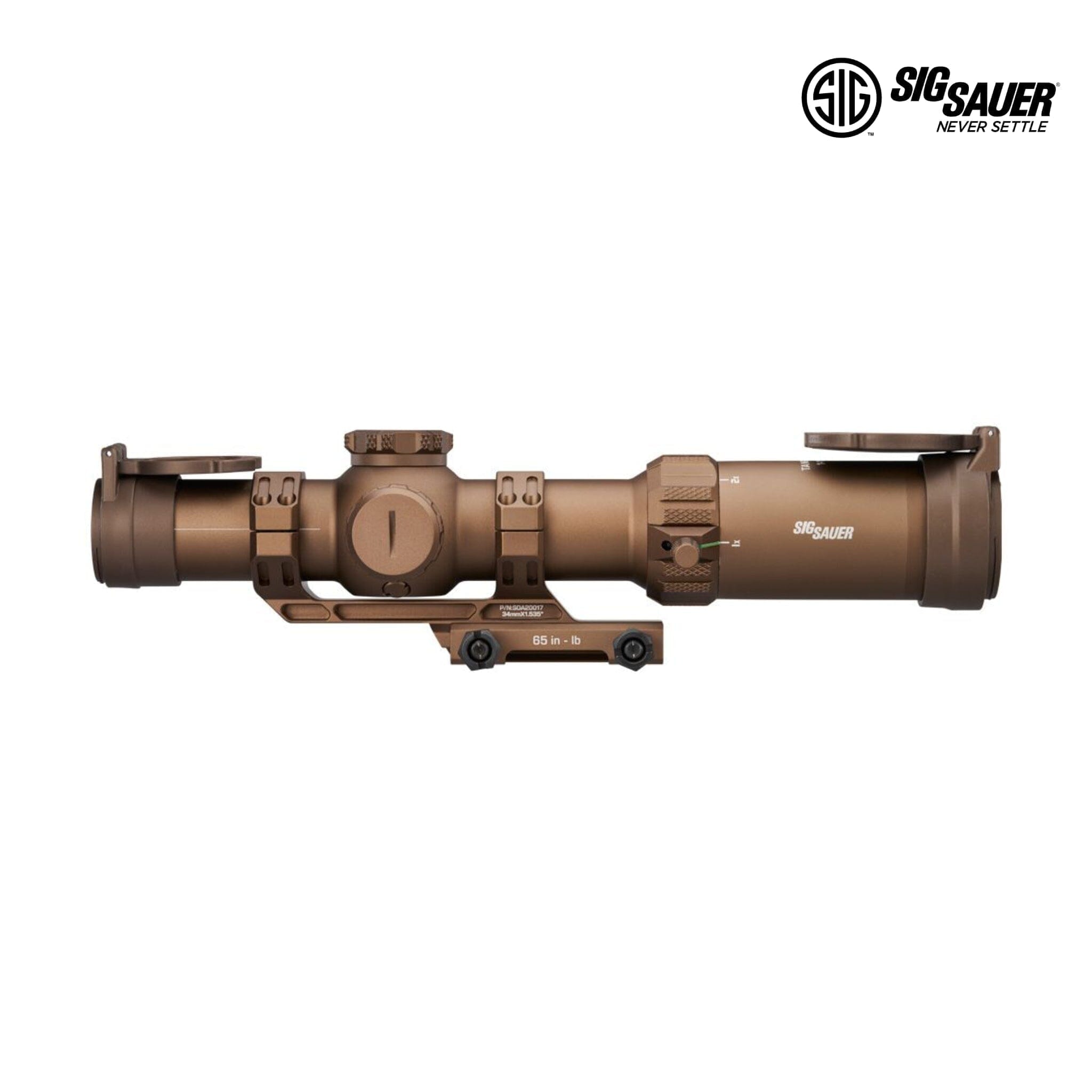 SIG Sauer TANGO-MSR 1-10x26 FFP LPVO Rifle Scope MSR BDC10 Coyote Tan, product image 3