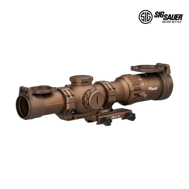 SIG Sauer TANGO-MSR 1-10x28 SFP Rifle Scope MSR BDC10 Reticle with Mount Coyote Tan - SOTM11200 LPVO Rifle Scope SIG Sauer 