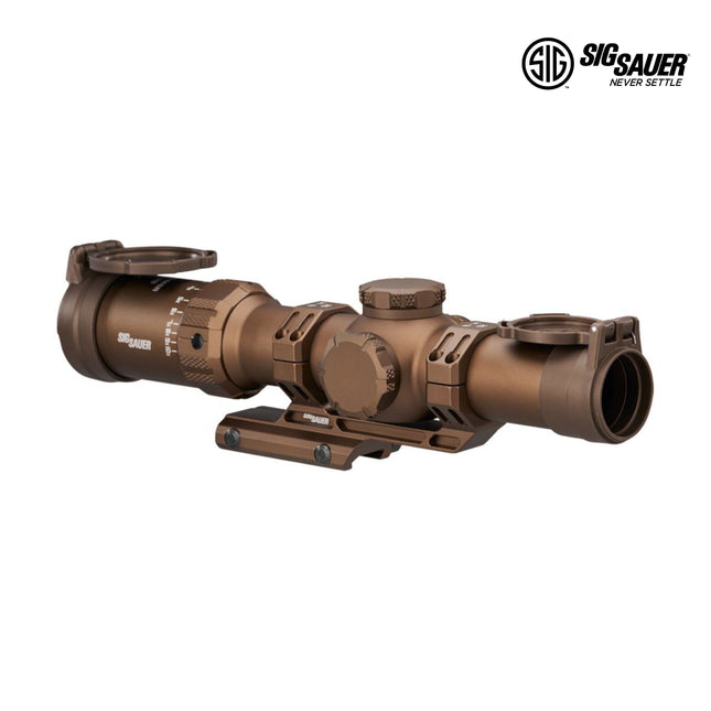 SIG Sauer TANGO-MSR 1-10x28 SFP Rifle Scope MSR BDC10 Reticle with Mount Coyote Tan - SOTM11200 LPVO Rifle Scope SIG Sauer 