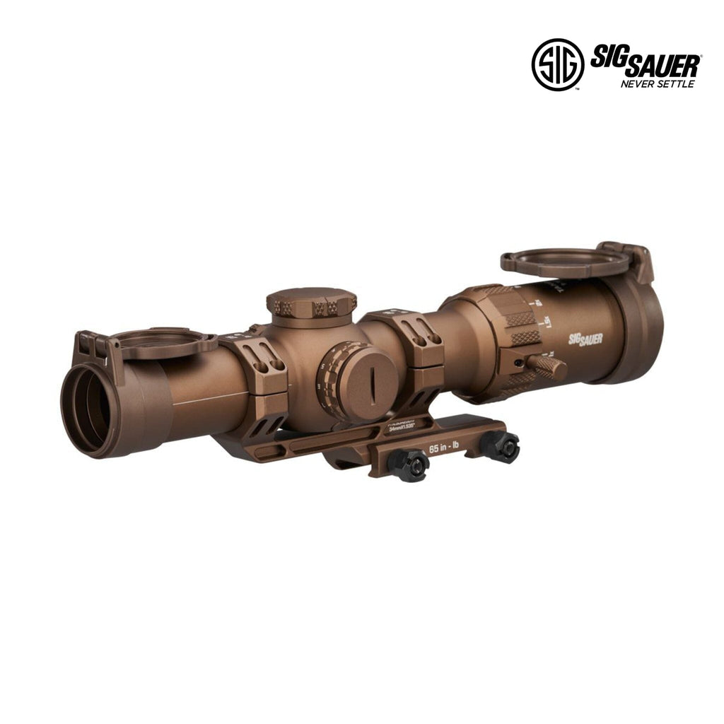 SIG Sauer TANGO-MSR 1-10x28 SFP Riflescope - MSR BDC10 Reticle - Coyote Tan Rifle Scope SIG Sauer 