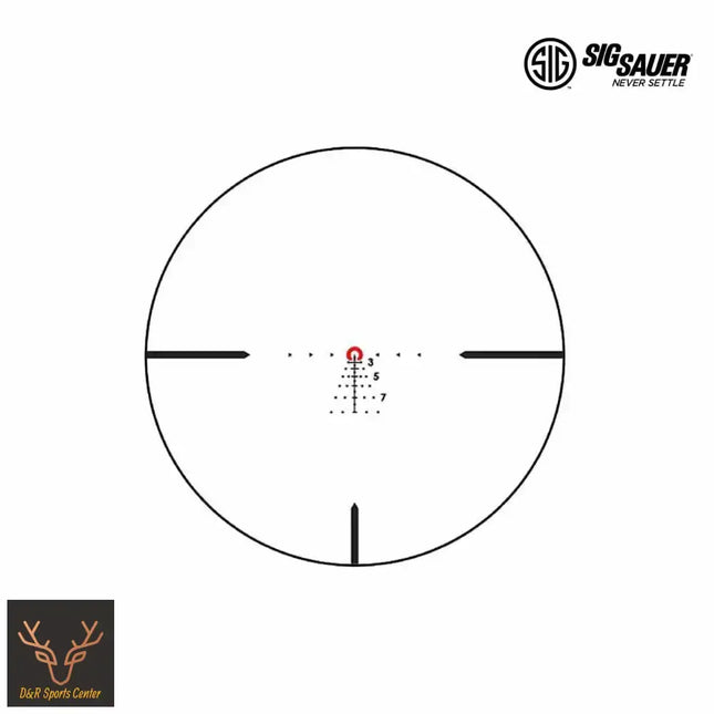 SIG Sauer TANGO-MSR 1-6x24 SFP Rifle Scope BDC6 Reticle w/ Mount SOTM61200 LPVO Rifle Scope SIG Sauer 