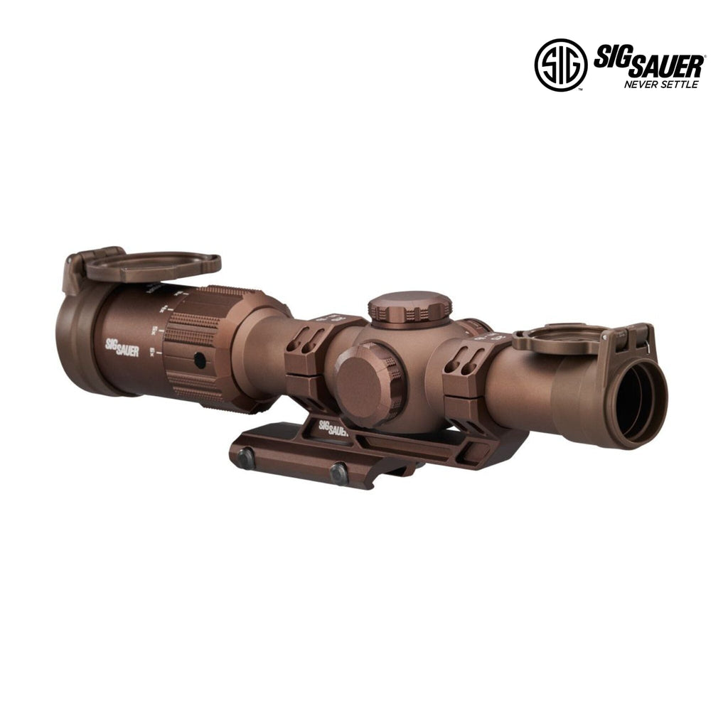 SIG Sauer TANGO-MSR 1-6x24 SFP Riflescope - MSR BDC6 Reticle - Coyote Tan Rifle Scope SIG Sauer 