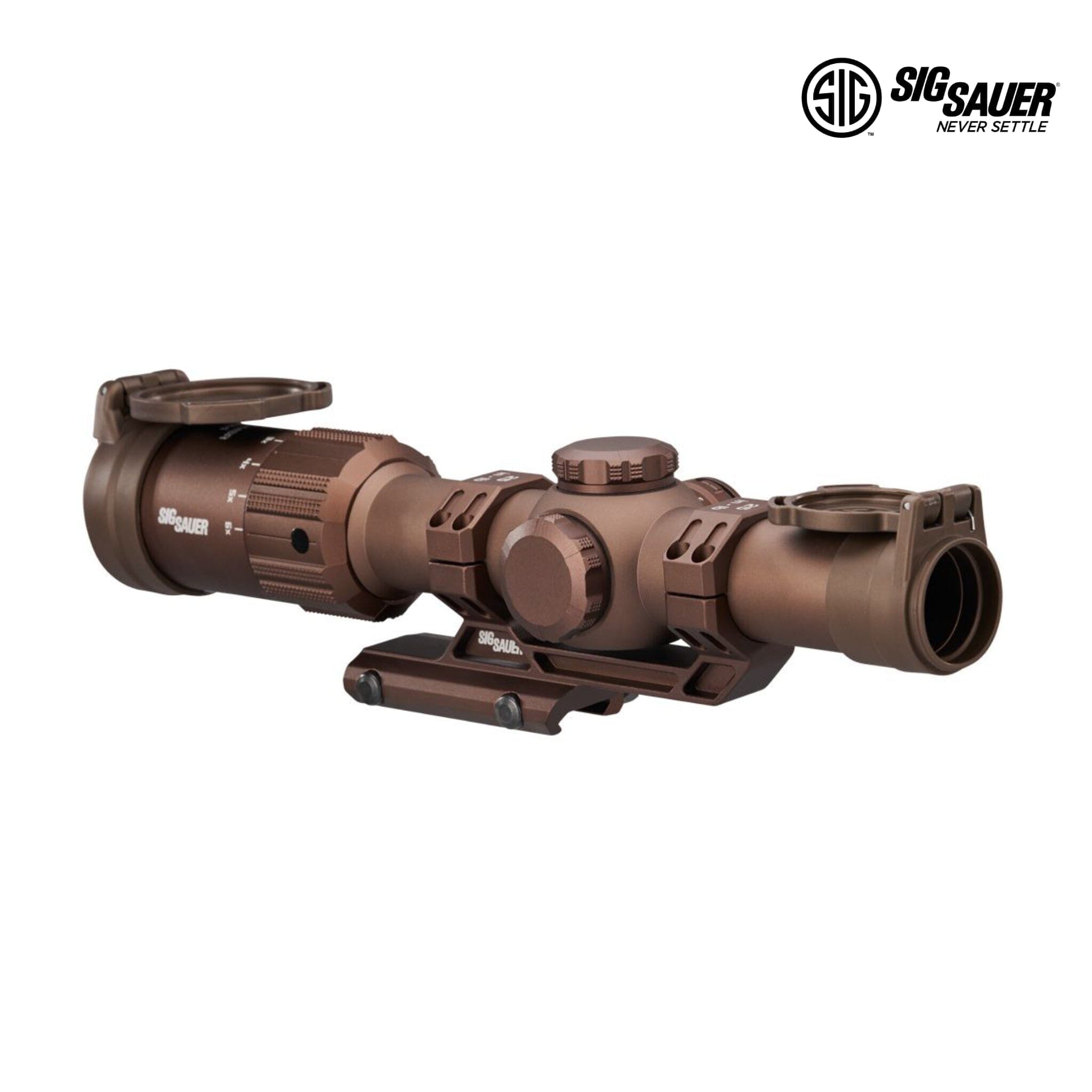 Sig Sauer TANGO-MSR 1-6×24mm LPVO Rifle Scope – Illuminated MSR BDC6 Reticle, Coyote – SOTM61200 Rifle Scope SIG Sauer 
