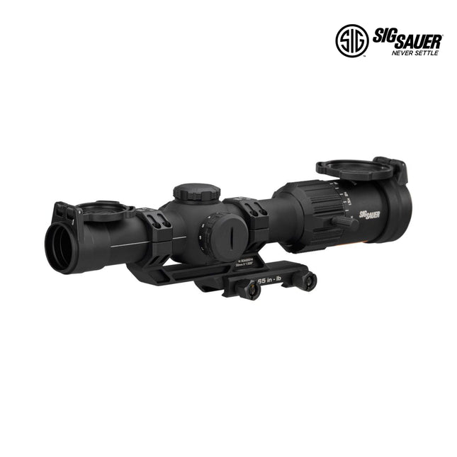 SIG Sauer TANGO-MSR 1-8x24 SFP Rifle Scope MSR BDC8 Reticle with Mount Black - SOTM81000 LPVO Rifle Scope SIG Sauer 