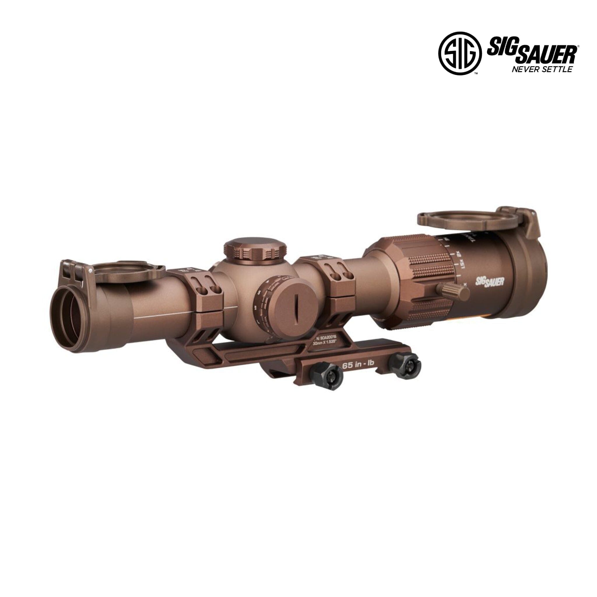 SIG Sauer TANGO-MSR 1-8x24 SFP Riflescope - MSR BDC8 Reticle - Coyote Tan - SOTM81200 LPVO Rifle Scope SIG Sauer 