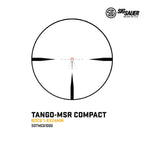 SIG Sauer TANGO-MSR Compact 1-6x24 LPVO Rifle Scope BDC6, product image 5