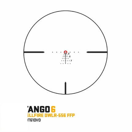 SIG Sauer TANGO6T 1-6x24 DVO Rifle Scope Hellfire DWLR-556 Reticle SOT61DVO LPVO Rifle Scope SIG Sauer 