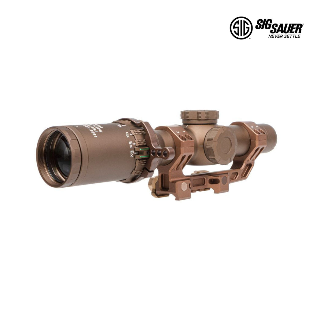 SIG Sauer TANGO6T 1-6x24 SVPS Kit LPVO Rifle Scope Hellfire FL-6, SKU SOT61SVPS