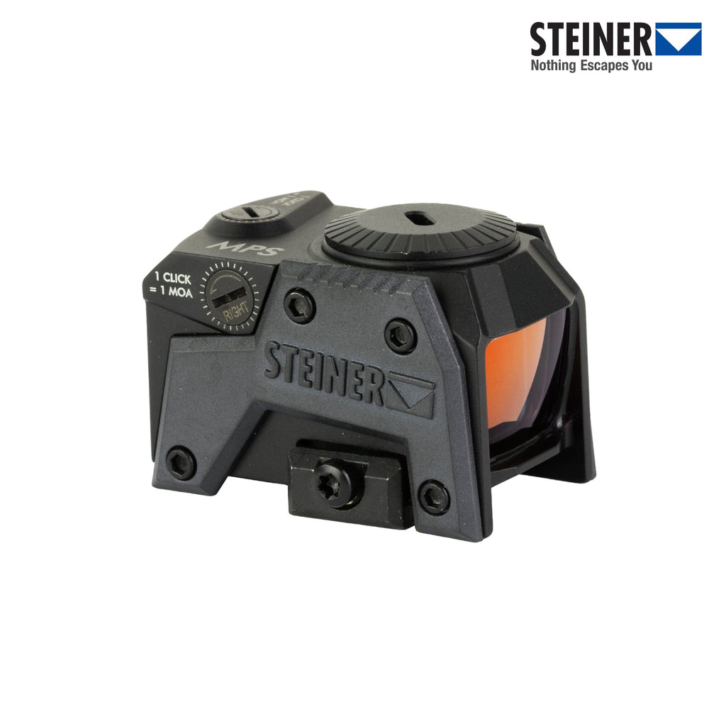 Steiner MPS Micro Pistol Reflex Red Dot Sight - Black Red Dot Sight Steiner Optics 
