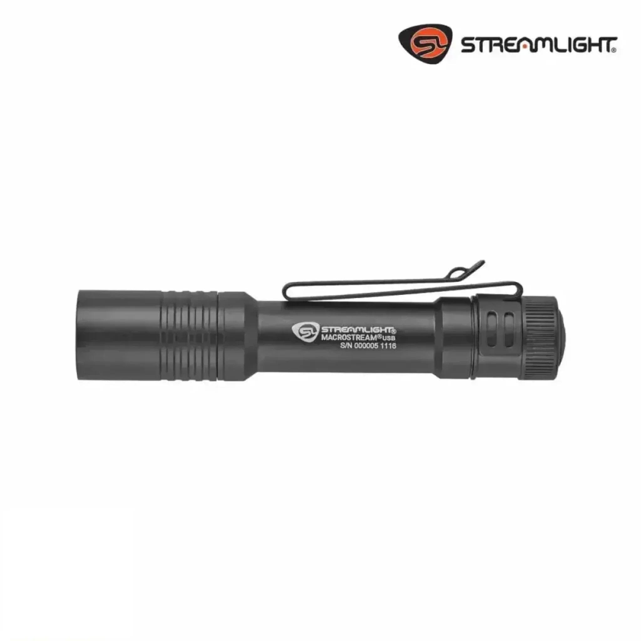 Streamlight MacroStream USB 500 Lumen Rechargeable EDC Flashlight - 66320 Flashlight Streamlight 