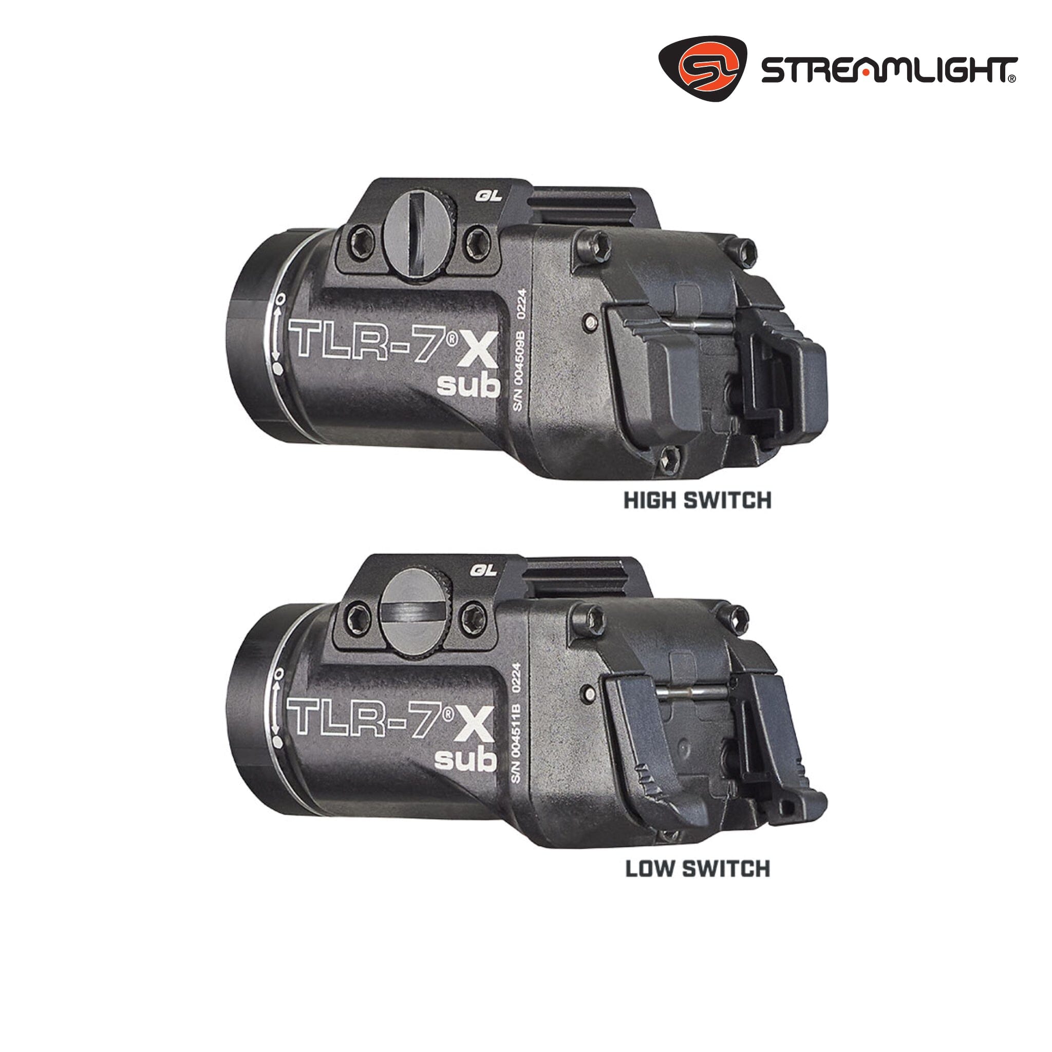 Streamlight TLR-7 X SUB 500-Lumen Rail-Mounted Weapon Light – SIG Sauer P365 / P365 XL | 69401 Weapon Light Streamlight 