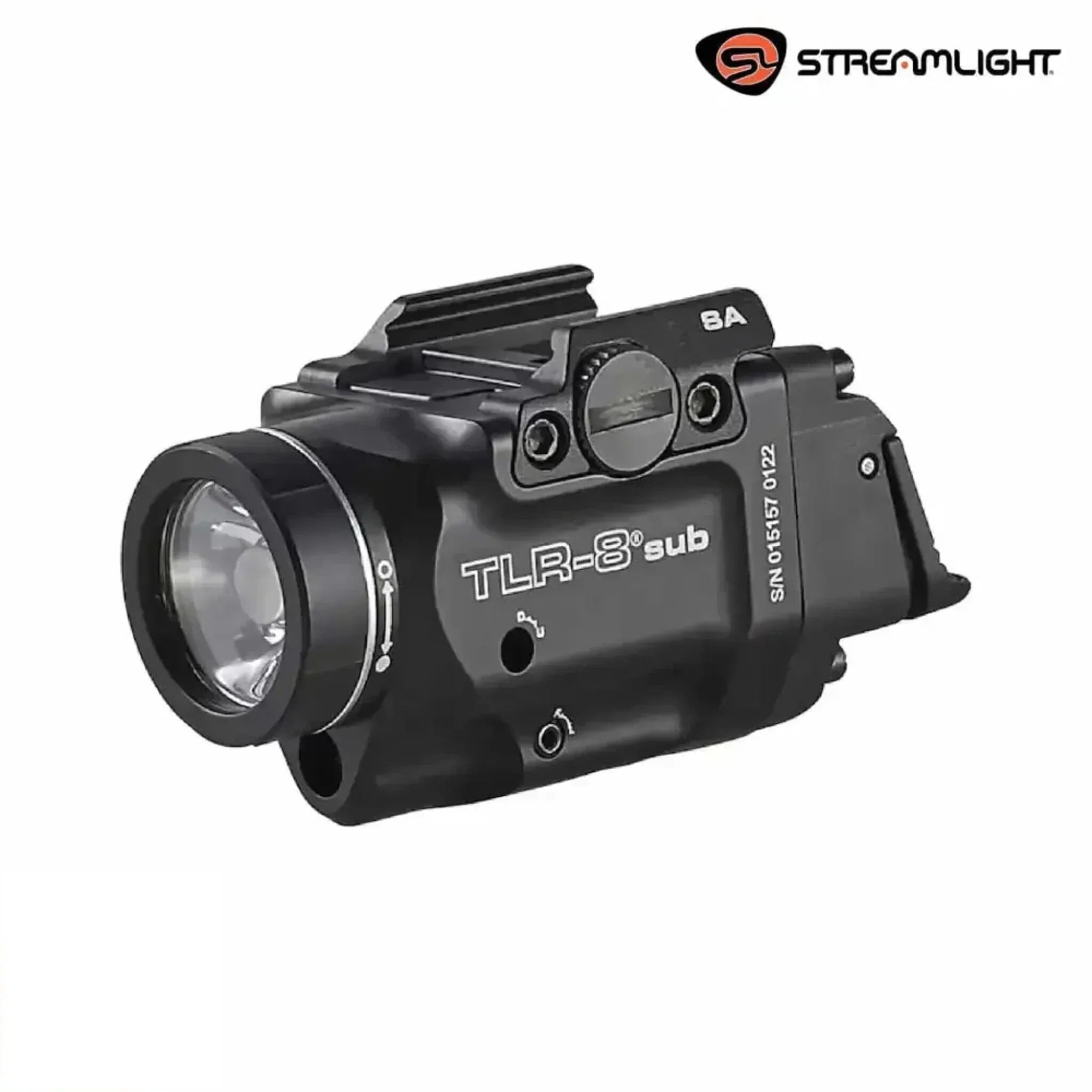 Streamlight TLR-8 X Sub WeaponLight with Red Laser - Fits Springfield Hellcat Weapon Light Streamlight 