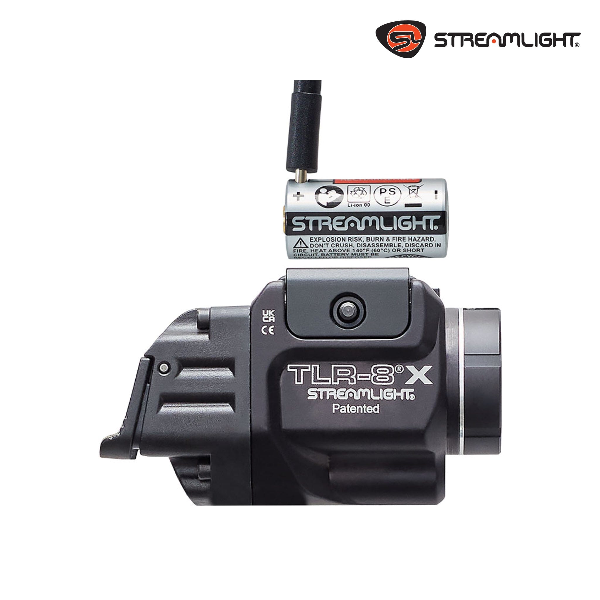 Streamlight TLR-8 X 500-Lumen Rail-Mounted Light with Red Laser – Multi-Fuel | 69414 Weapon Light Streamlight 